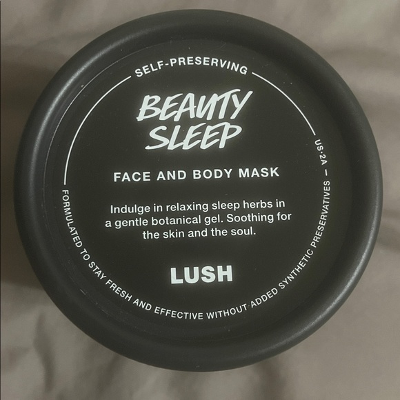 LUSH New Face and Body Mask Beauty Sleep 11.1 OZ Made Canada - Picture 2 of 7